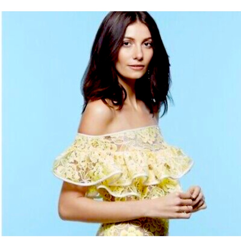 Alexis “Paula” floral top size S